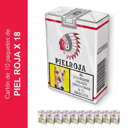 Piel Roja Cigarrillos Carton X10 Cajetilla(S)