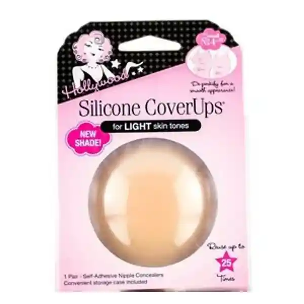 Hollywood Cubiertas Para Senos Silicone Cover Ups Light