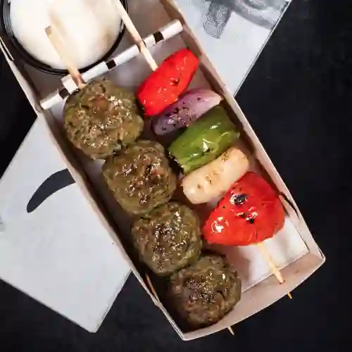 Brocheta de Kafta de Cordero