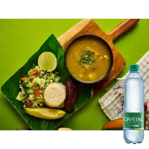 Combo Mondongo Grande + Cristal con Gas 600 ml