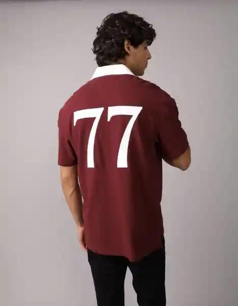 Polo Hombre Vinotinto Talla X-Large 4608902 American Eagle