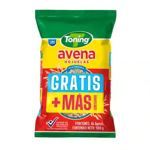 Toning Avena Hojuelas