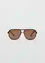 Gafas Parioli Marron Talla 99 Hombre Mango