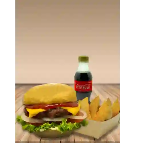 Combo classic burger