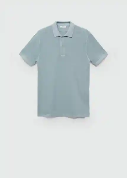 Camiseta Polo Slimmy Azul Talla 21 Teen Niños Mango