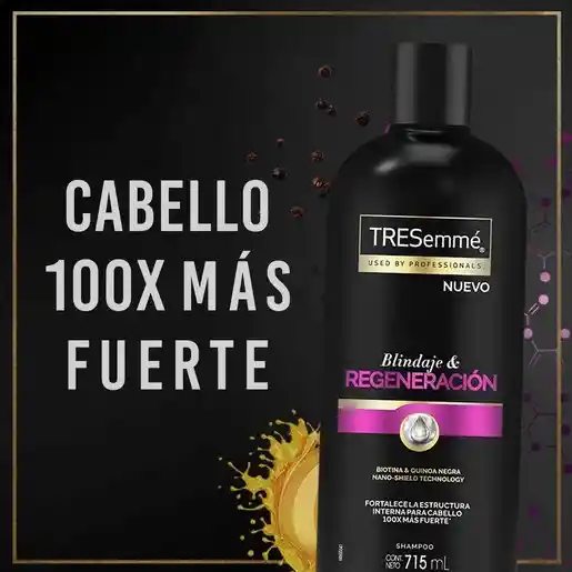 Tresemme Shampoo Blindaje Y Regeneración