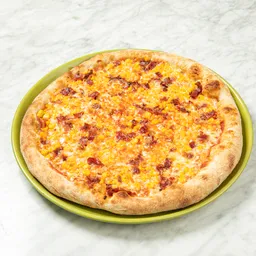 Pizza Maíz y Tocineta Grande
