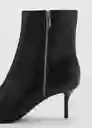 Botines Lluvia Negro Talla 40 Mujer Mango