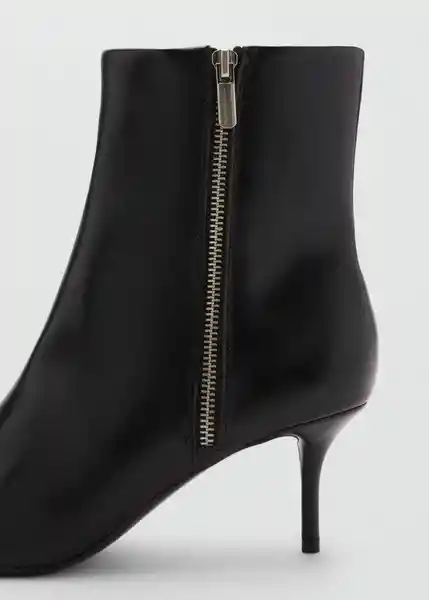 Botines Lluvia Negro Talla 40 Mujer Mango