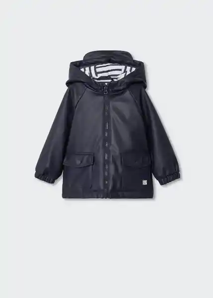 Parka Rain3 Navy Talla 70 Niños Mango