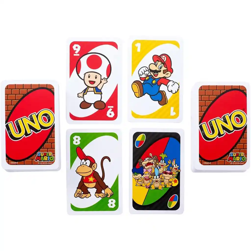 Uno Juego de Mesa Super Mario Bros