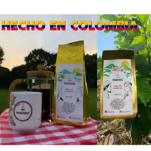 Café Tostado Grano & Molido 2 Und