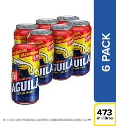 Aguila Cerveza Clásica en Lata