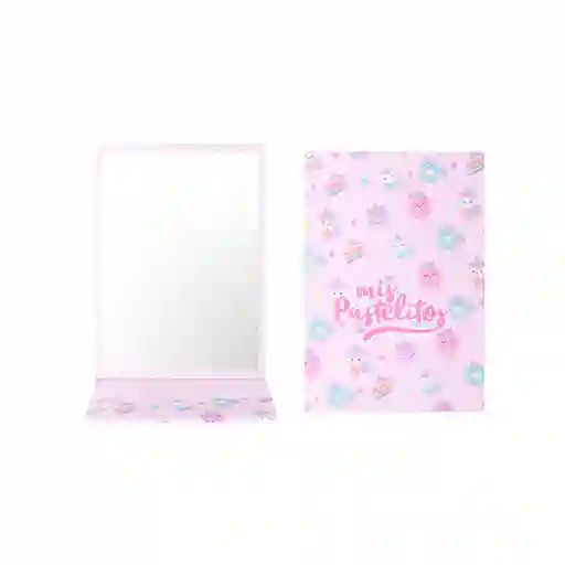 Espejo Plegable Cupcake Serie Mis Pastelitos Miniso