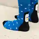 Giraffe Cool Medias Fantasmas Negro y Azul Talla 10-12