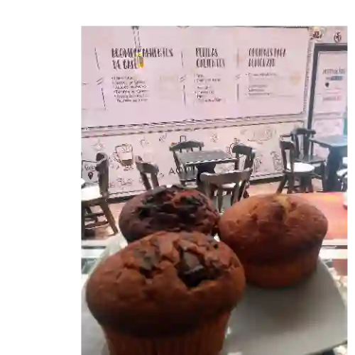 Muffin de Banano y Chocolate