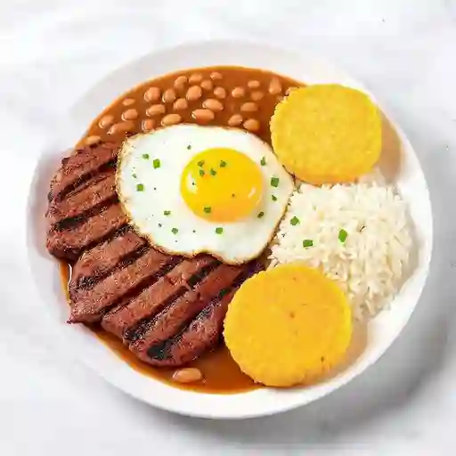 Bandeja con Solomo