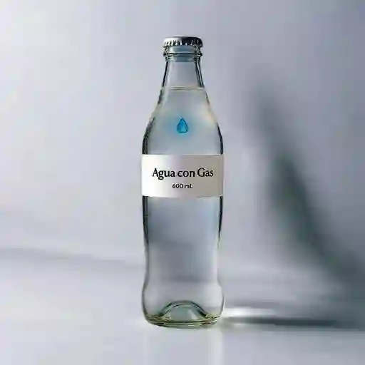 Agua con Gas 600 ml