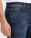 Jean Slim Fit Famous Azul Clásico Oscuro Talla 30/32 Chevignon
