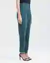 Pantalón Sartorial Verde Nafta Ultra Oscuro 8 Chevignon