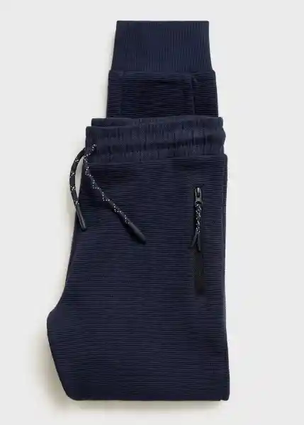 Pantalón Otozip Navy Talla 09 Niños Mango