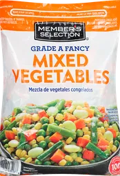 Members Selection Mezcla de Vegetales Congelados Grade a Fancy en Bolsa Resellable