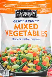 Members Selection Mezcla de Vegetales Congelados Grade a Fancy en Bolsa Resellable