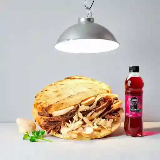 Combo Arepa Provinciana + Del Valle Mora 500 ml