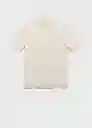 Polo Ricard Marfil Talla L Hombre Mango
