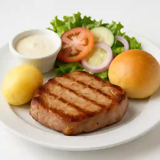 Lomo de Cerdo Papa y Bollo