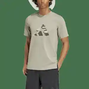 Adidas Camiseta Camo Big Logo T Hobre Gris Talla XL Ref: IW8487