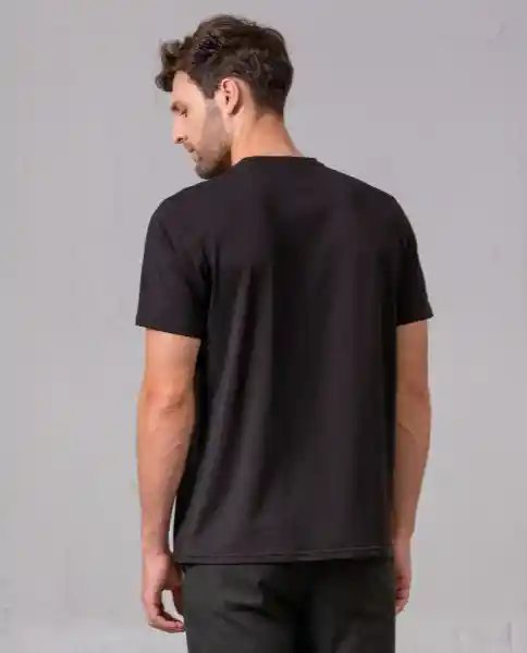 Camiseta Hombre Negro Sombrio Ultraoscuro Talla XL 34398 Rifle