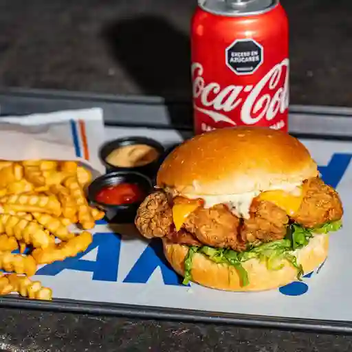 Chicken crunchy en combo