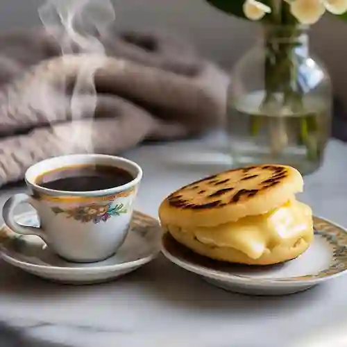 Combo Arepa Queso Plancha