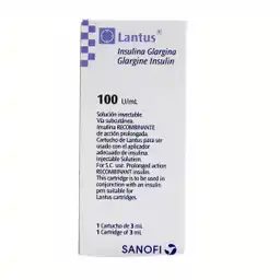 Lantus 100 U/ mL Solución Inyectable