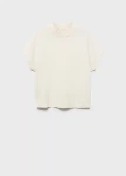 Saco Jersey LbCrudo Talla XS Mujer Mango