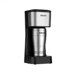 Krups Cafetera de Filtro Acero 1 Taza KM206D50
