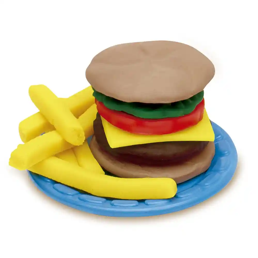   Play Doh  Masa Moldeable Kitchen Creations Hamburguesa Parrilla 