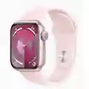 Apple Watch Series 9 Correa Deportiva Rosa Claro Talla S/M