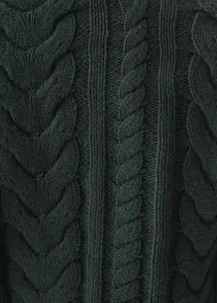 Tejido Mujer Verde Hidai Ultraoscuro Talla M 483G059 Naf Naf