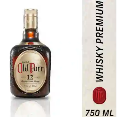 Wiskey old parr 12 años 750 ml
