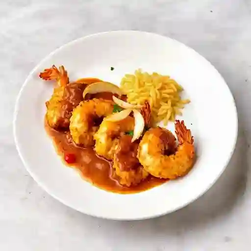 Camarones Dinamita Plato Fuerte