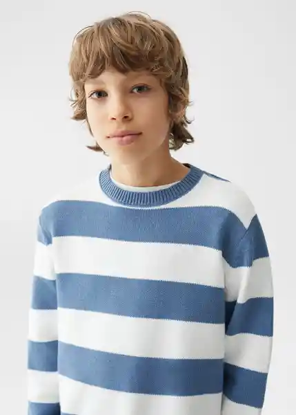 Jersey Wally4 Azul Talla 08 Niños Mango