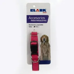 Clark Collar Para Perro Talla L 19 mm Fucsia 40964