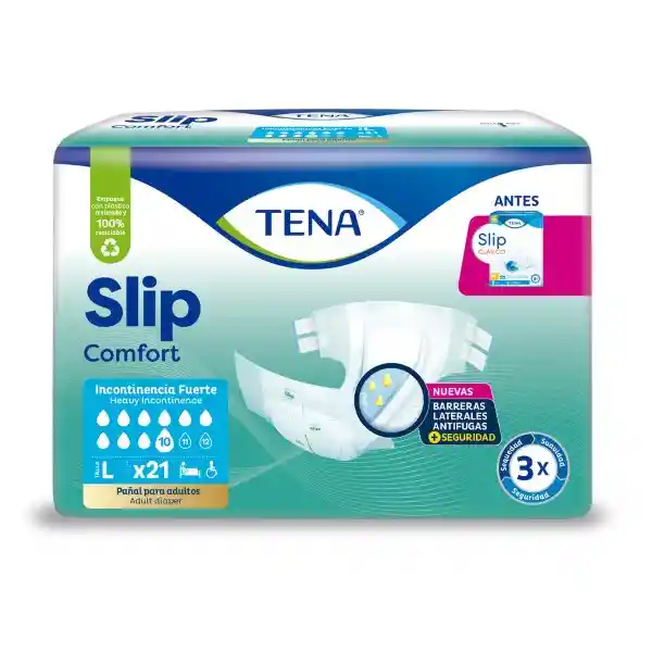 Tena Pañal Slip Comfort Large