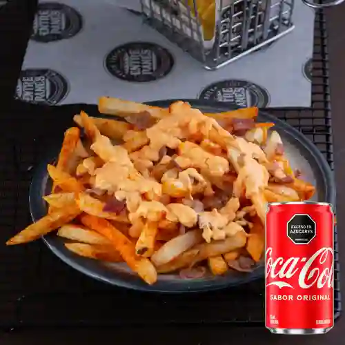 Combo Papas de la Casa + Coca Cola Original 235 ml