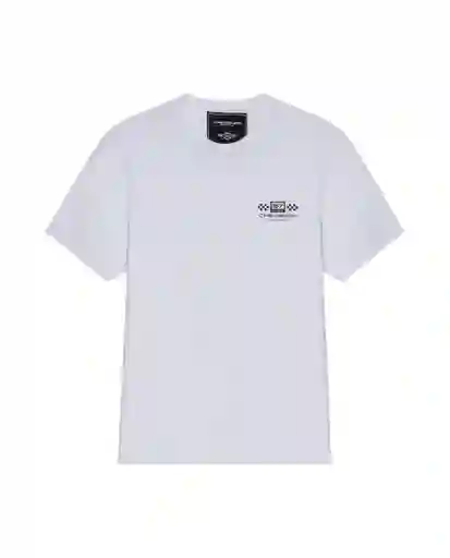 Camiseta Racing Graphic Masculino Blanco Claro T. XL Chevignon