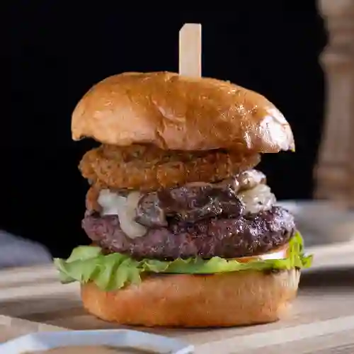 Hamburguesa en Salsa de Pimienta