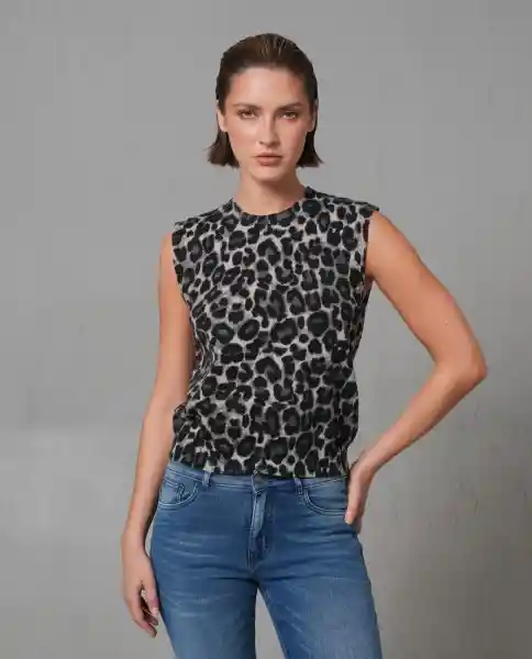 Buzo Mujer Gris Talla S 289G102_GRI160207 Rifle