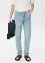 Jean Bob Tejano Claro Talla 44 Hombre Mango